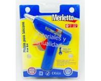 Pistola punta larga de silicona herramienta para proyectos y man